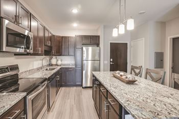 Warm Tone Kitchen